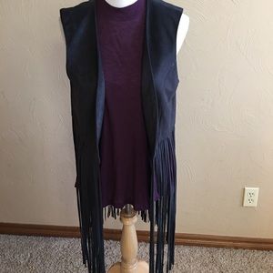 Express Fringe Vest